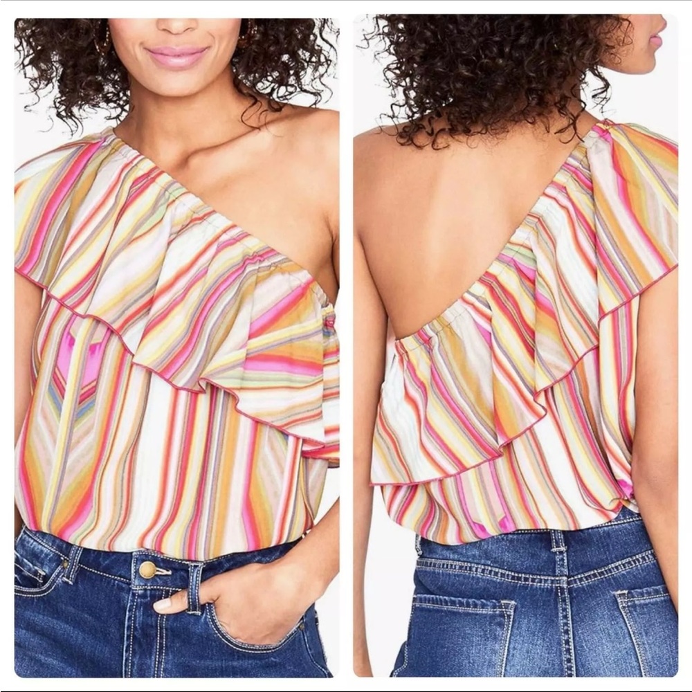 Rachel Roy off the shoulder blouse side small